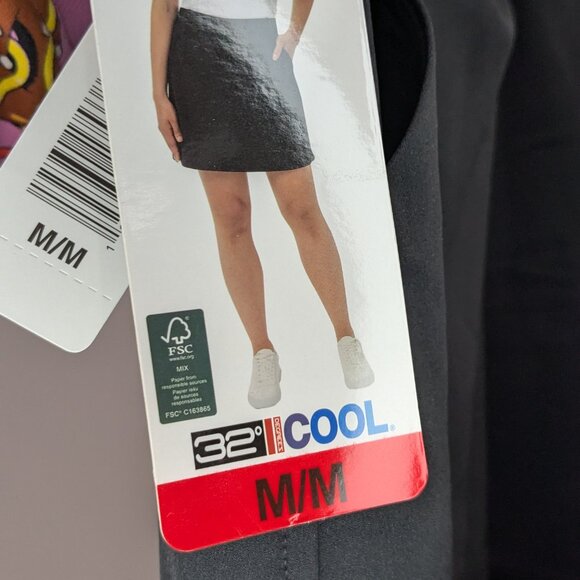 BNWT 32 Degrees Skort Black Size Medium - Picture 5 of 5